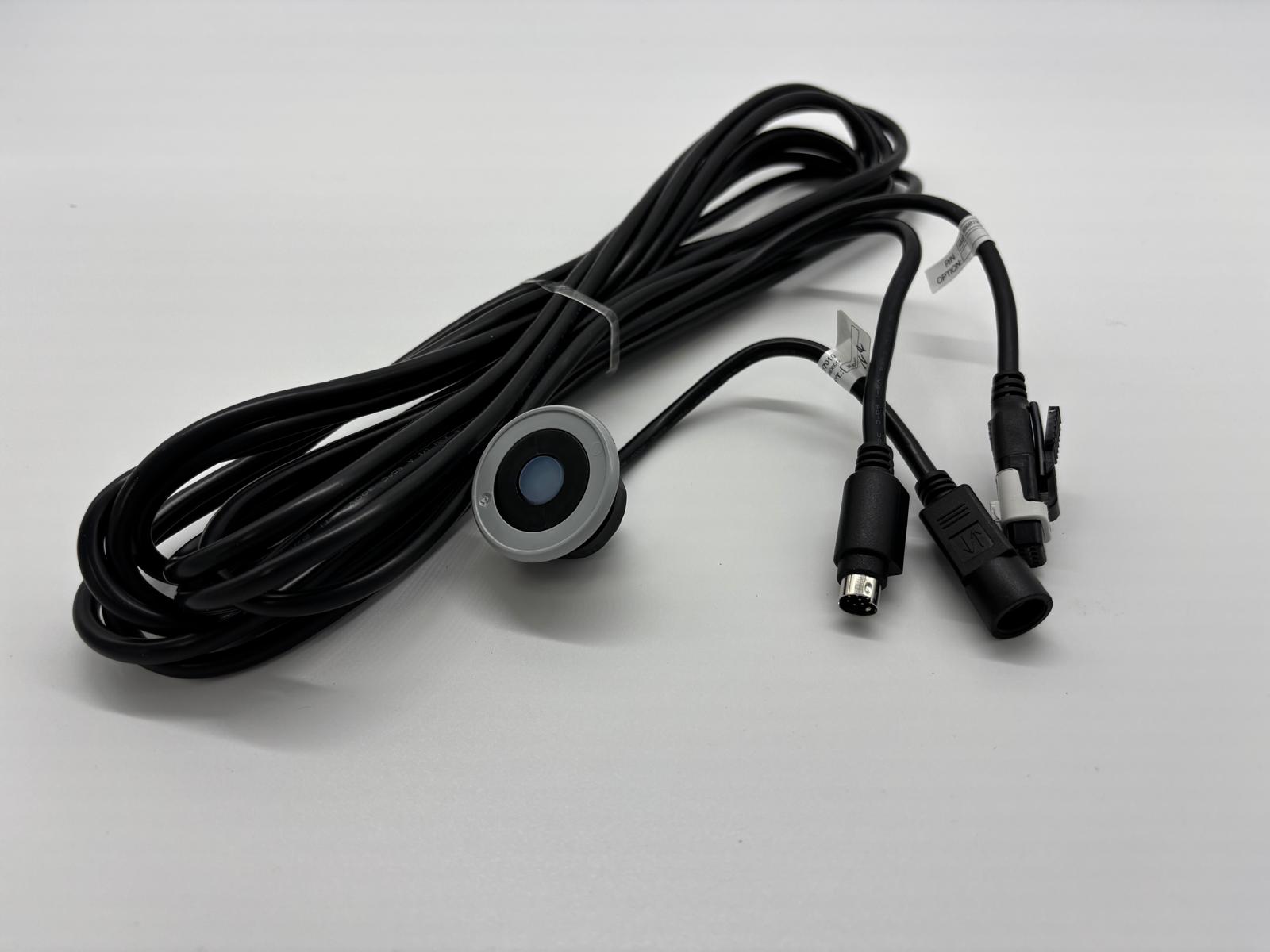 Gecko IN.K110 single‑button auxiliary spa control panel no overlay 0607‑007010