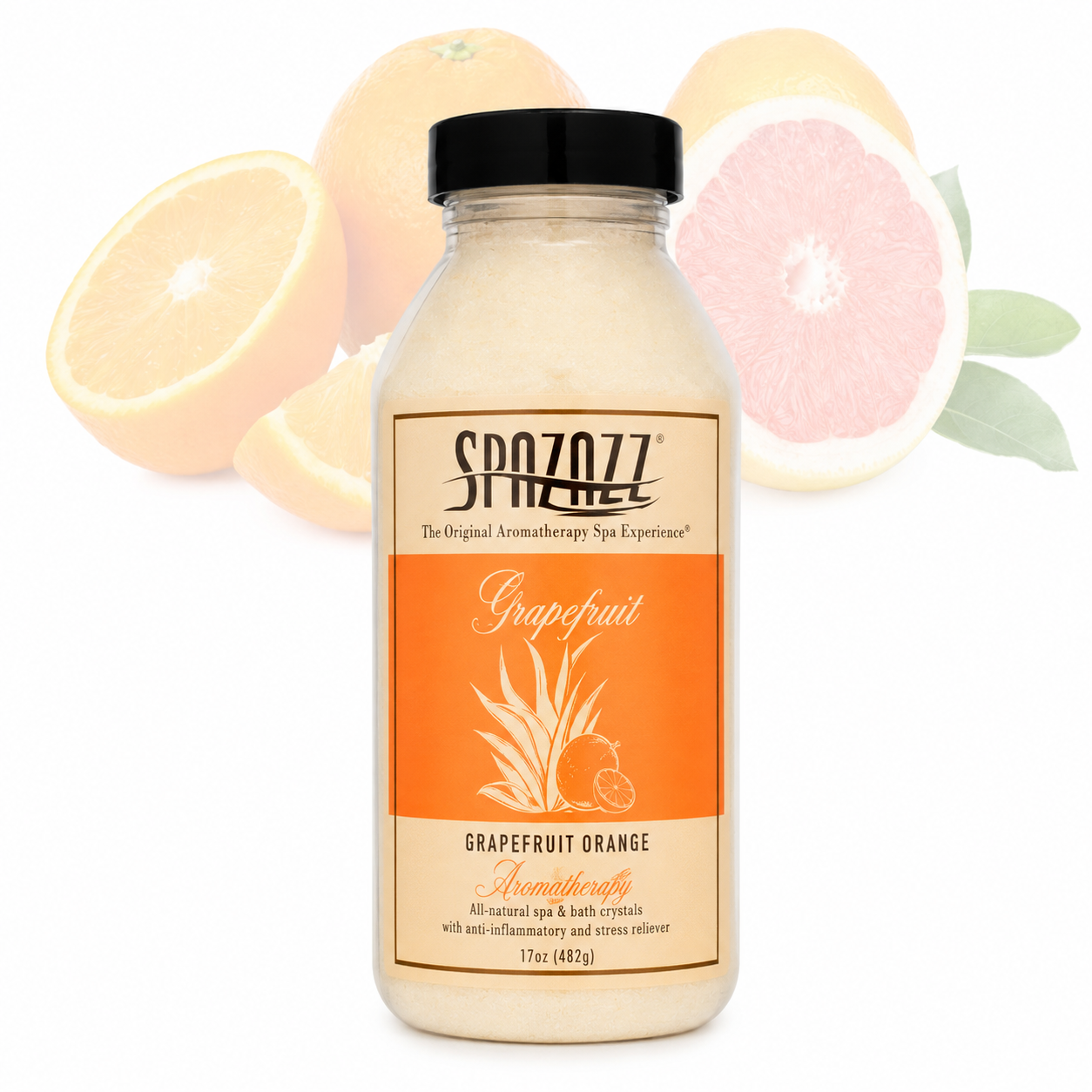 Escape Crystals Grapefruit Orange "Invigorate" SPAZAZZ