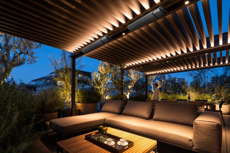 Outdoor HQ Infrared Heater Sleek and Durable