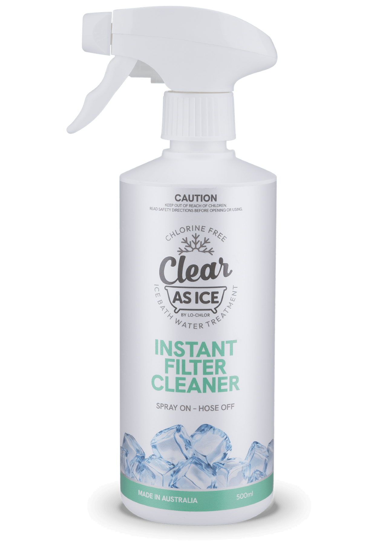 Ice Bath Instant Filter Cleaner