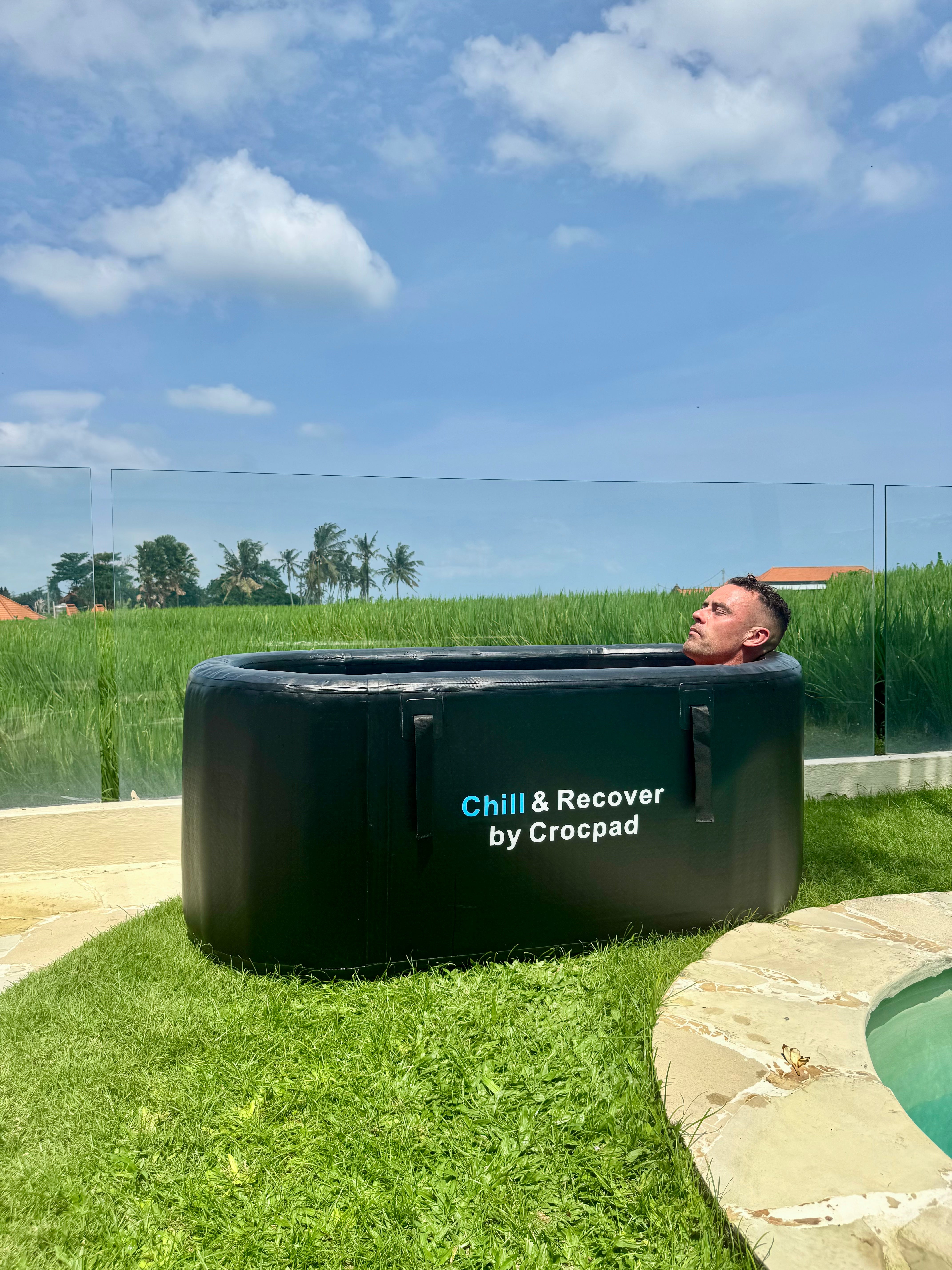 Crocpad Large Ice Bath Recovery Tub – 450L Cold Plunge