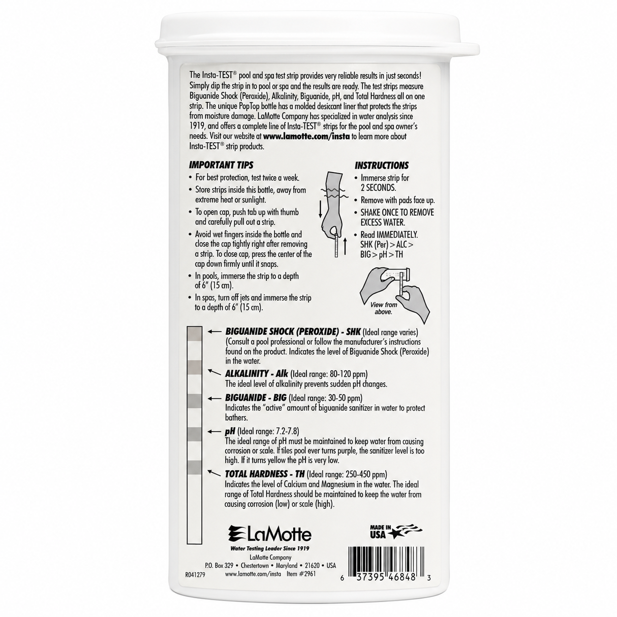 Spa Fresh Ultra PHMB Test Strips (25)