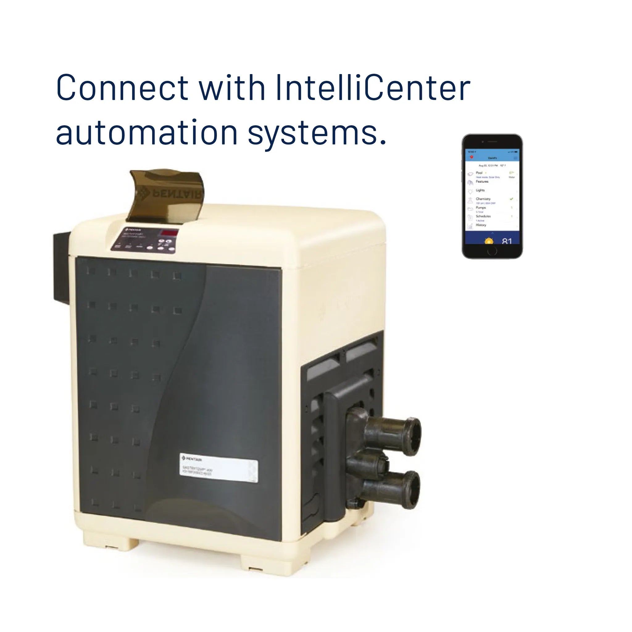Pentair MASTERTEMP  200 - 300 - 400 - Gas Pool Heater