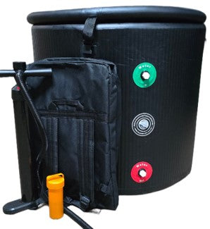 Crocpad Large Ice Pod – Portable Cold Plunge Barrel with Cover