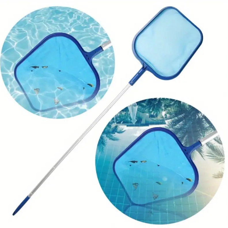 Spa Leaf Skimmer Net with 5-Section Aluminum Pole