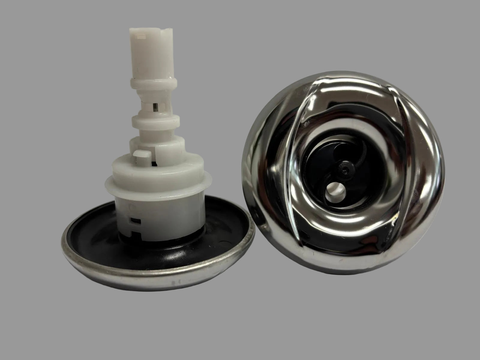 Catalina Spa Spin Jet Face 3" (85.4mm) - Black/ Chrome