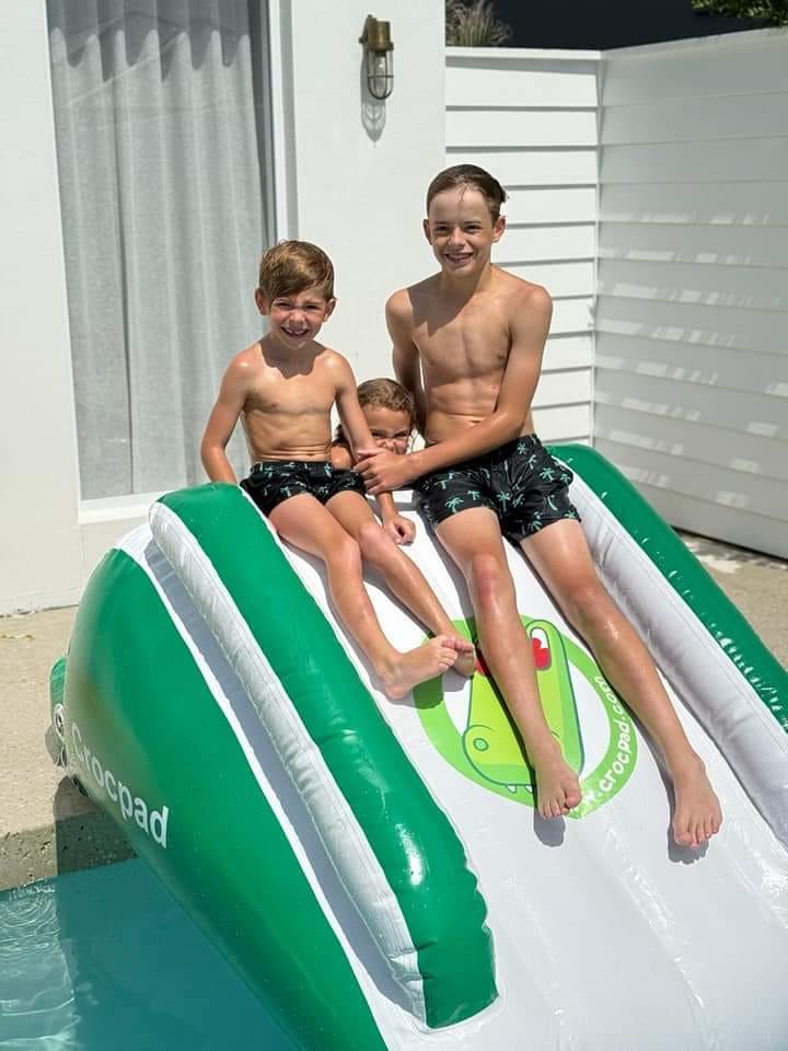 Crocpad Minima 1.8m Commercial Inflatable Pool Slide for Kids