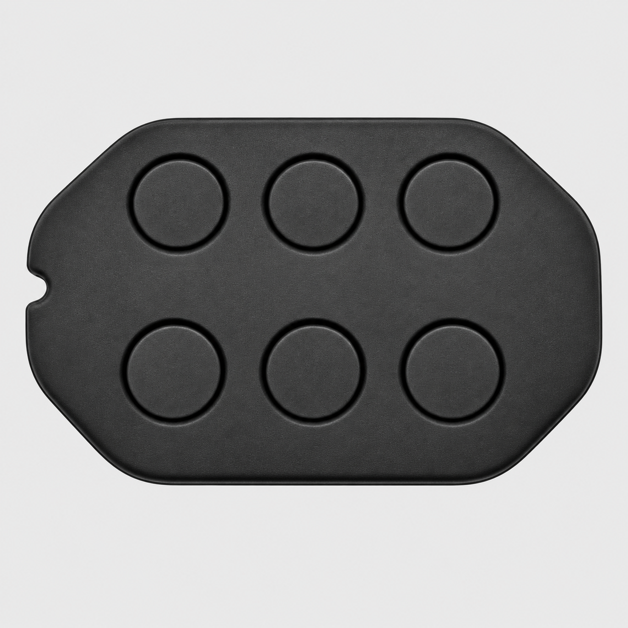 Spa Lid Esky Oval Charcoal – 6 Cup Holders 26cm x 40cm