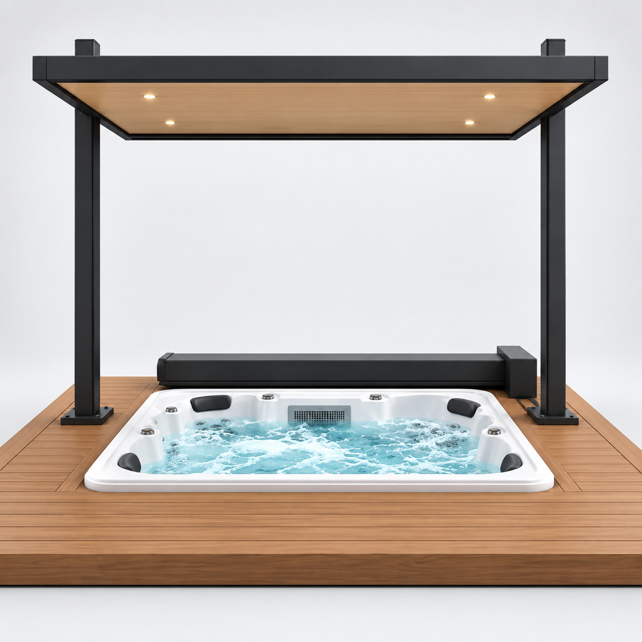 Maleco Sunrise Spa Cover Automated Spa Cover