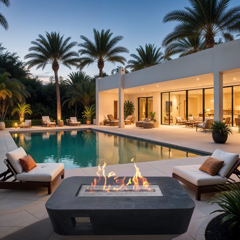 Outdoor HQ 132cm Ethanol Firepit