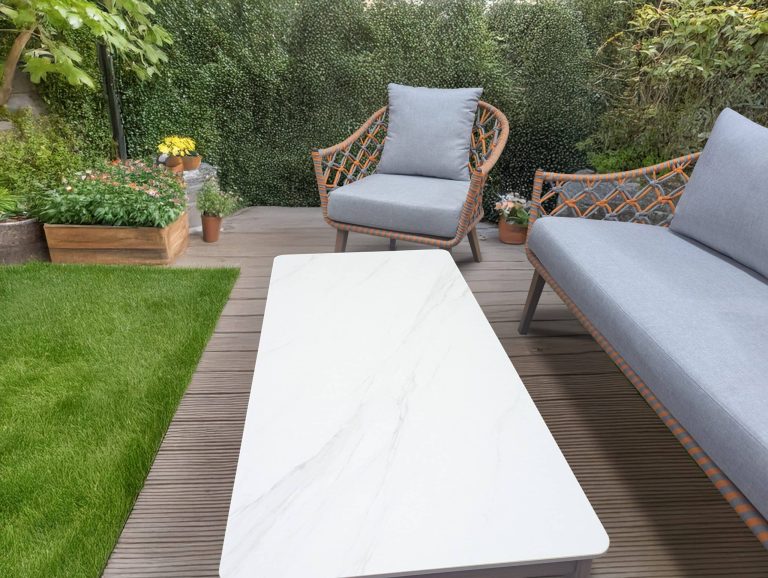The Barcelona Outdoor Aluminium Sofa