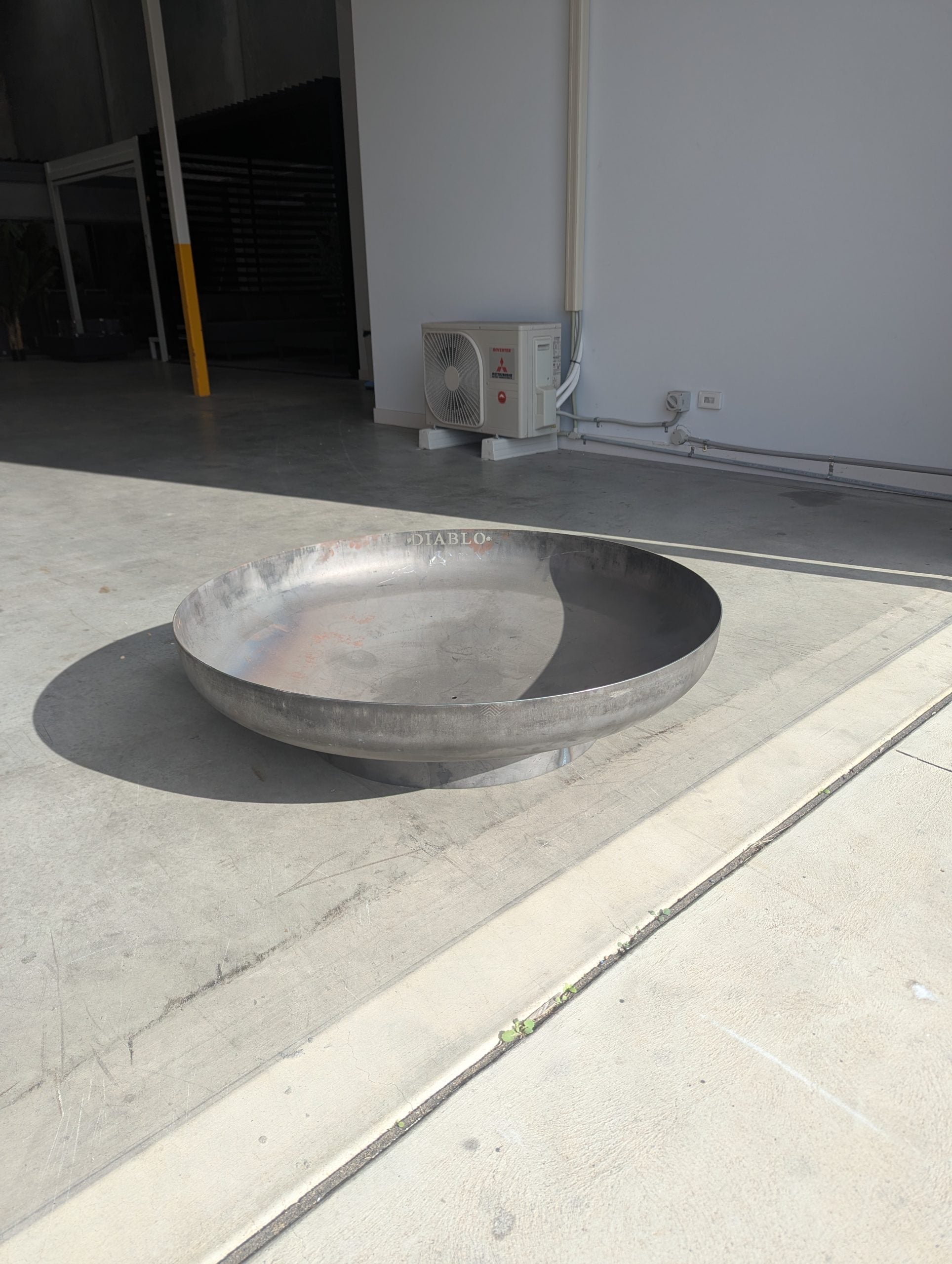 Diablo Carbon Steel Fire Pit 1000mm x 260mm