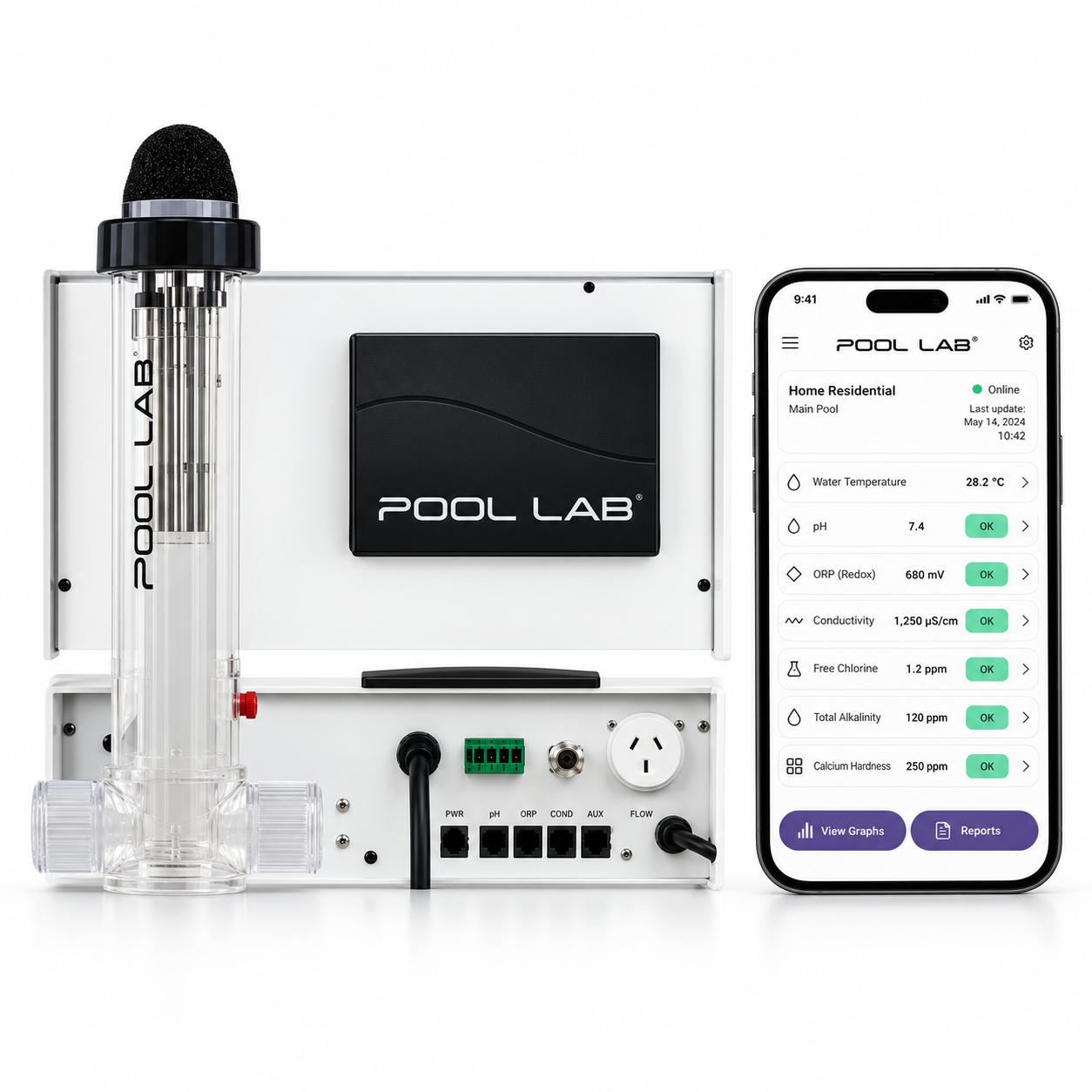 POOL LAB PL35MAX SALT CHLORINATOR - 35g/hr