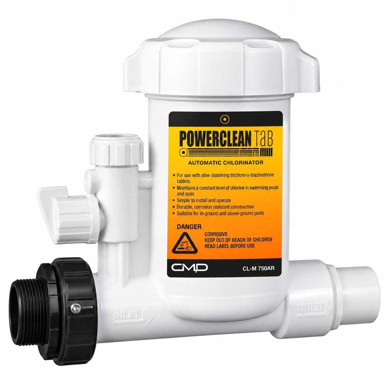 CMP Powerclean Mini In-Line Chlorine Feeder