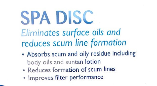 Spa Disc - Life - Eliminates Surface Oils and Reduces Scum Line