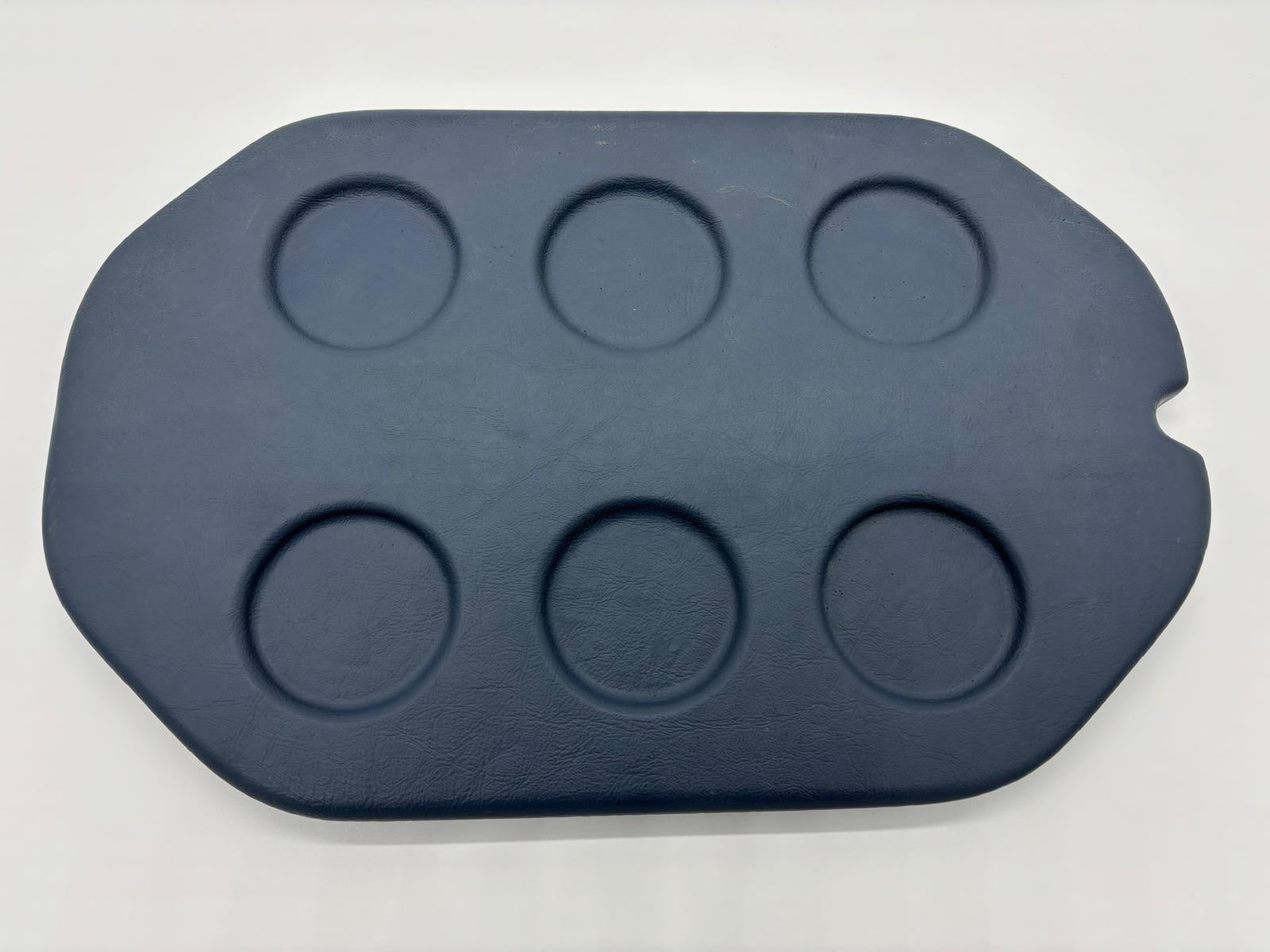 Spa Lid Esky Oval Grey – 6 Cup Holders 26cm x 40cm