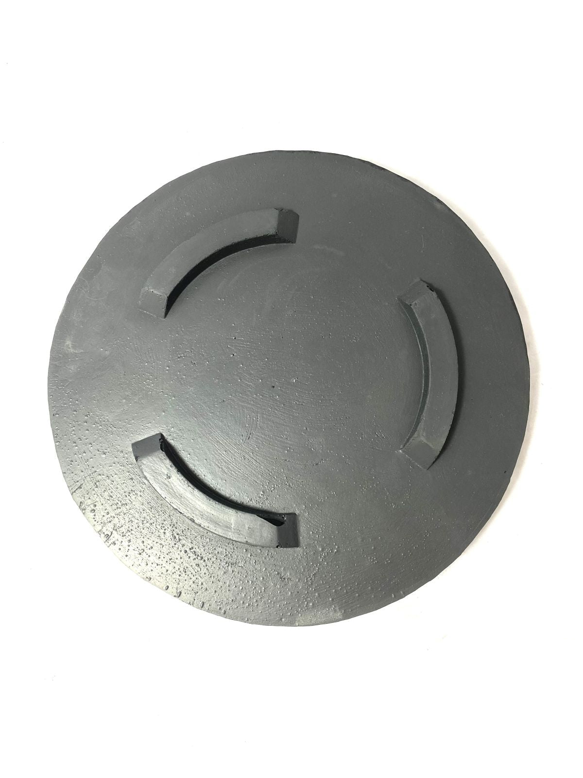 Spa Lid Esky Round Charcoal – 5 Cup Holders Ø28mm