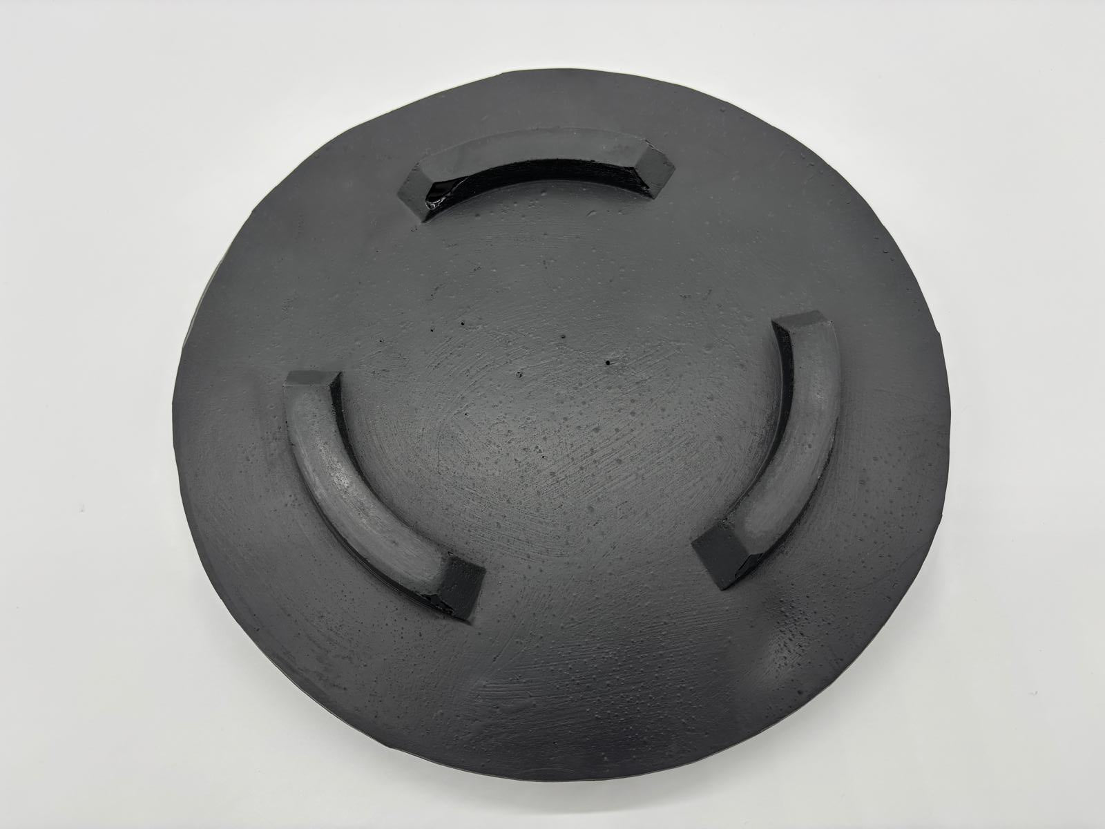 Spa Lid Esky Round Dark Grey – 5 Cup Holders Ø28mm