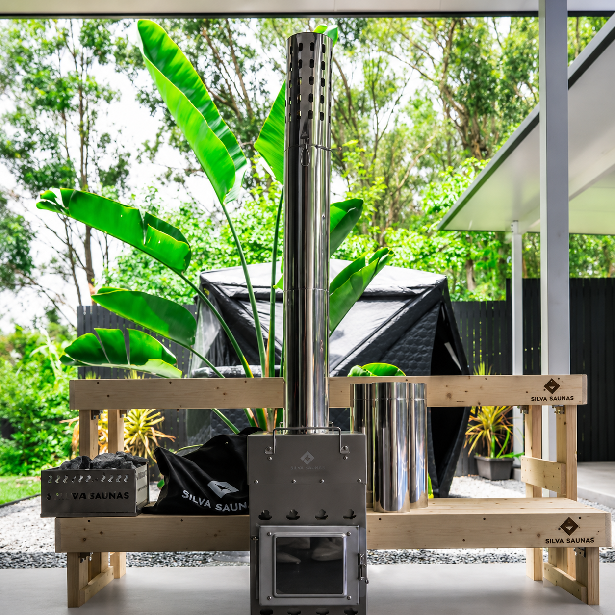 Silva™️Wood-Fired Sauna Heater (full kit)