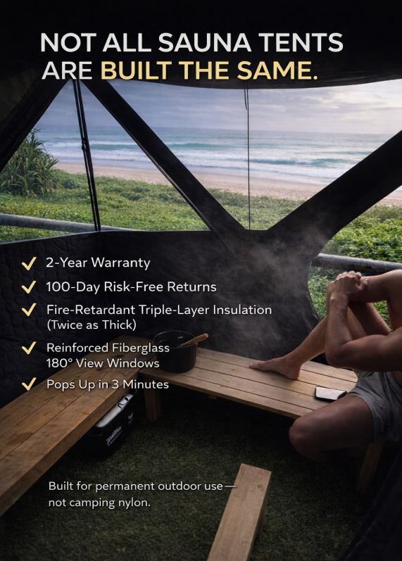 Core Outdoor System Wood-Fired Sauna