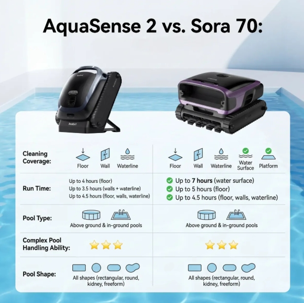 Beatbot Sora 70 Robotic Pool Cleaner - PRE-ORDER for JULY RELEASE