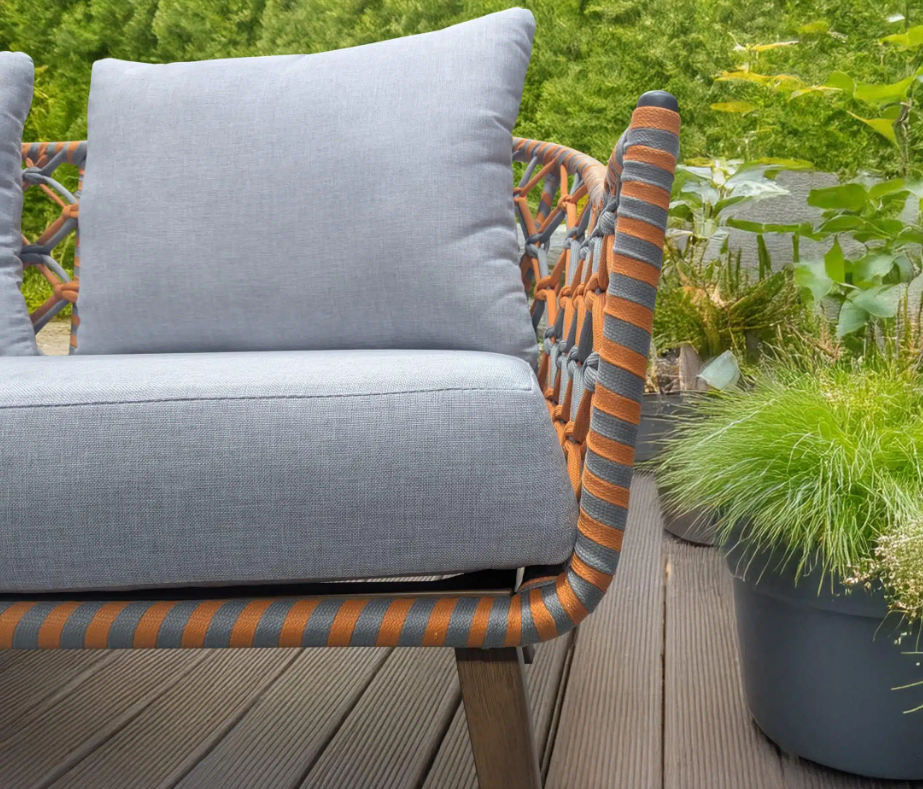 The Barcelona – 4-Seat Aluminium Outdoor Sofa Set