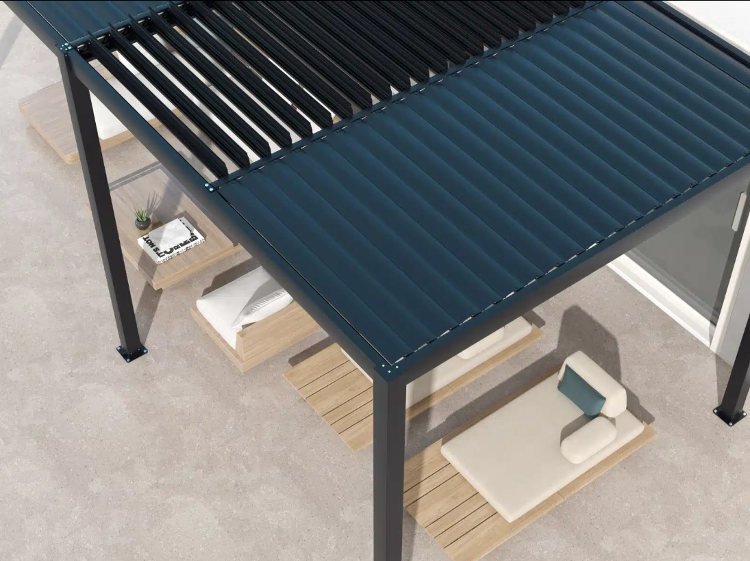 Motorised Louvered Pergola