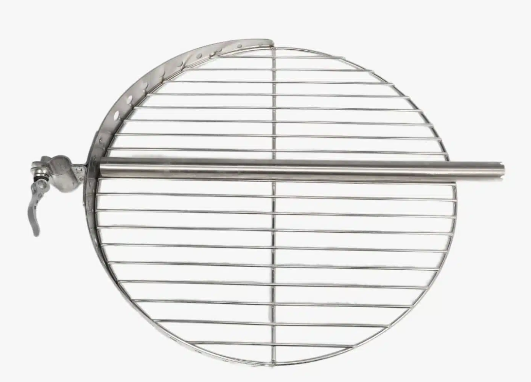 Diablo Smokeless Fire Pit 500mm with Adjustable Grill, Lid & Carry bag