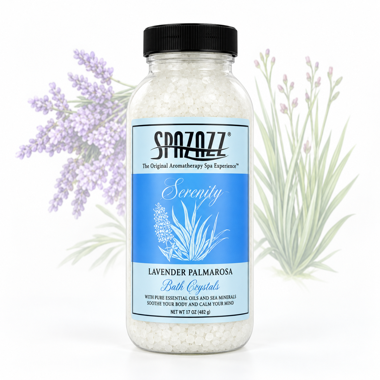 Escape Crystals Lavender Palmarose"Relax" SPAZAZZ