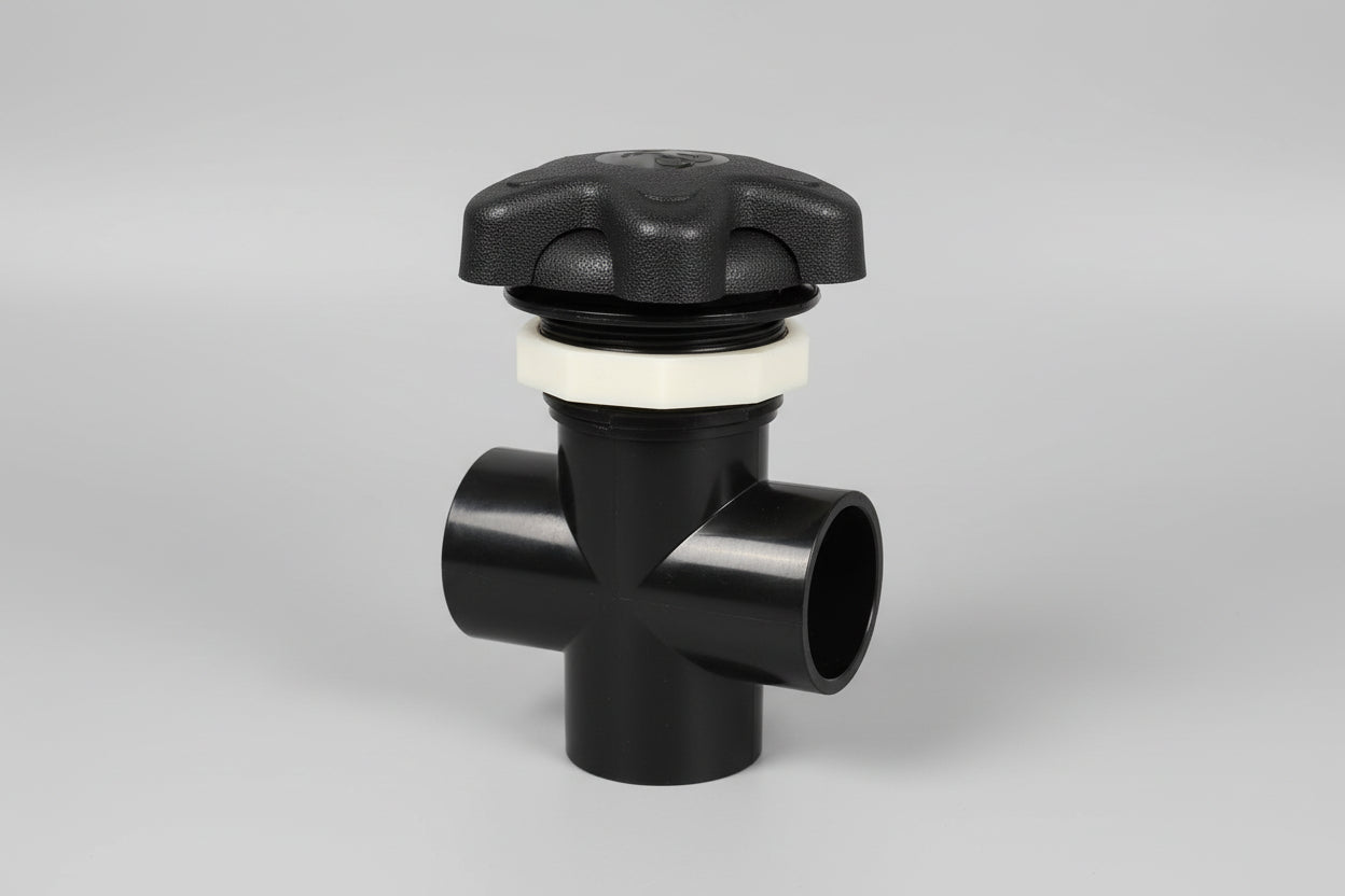 Spa Diverter Valve 3 Way 50mm Star Shape Catalina