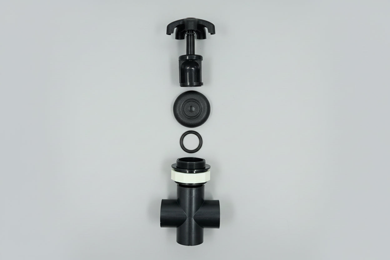 Spa Diverter Valve 3 Way 50mm Star Shape Catalina