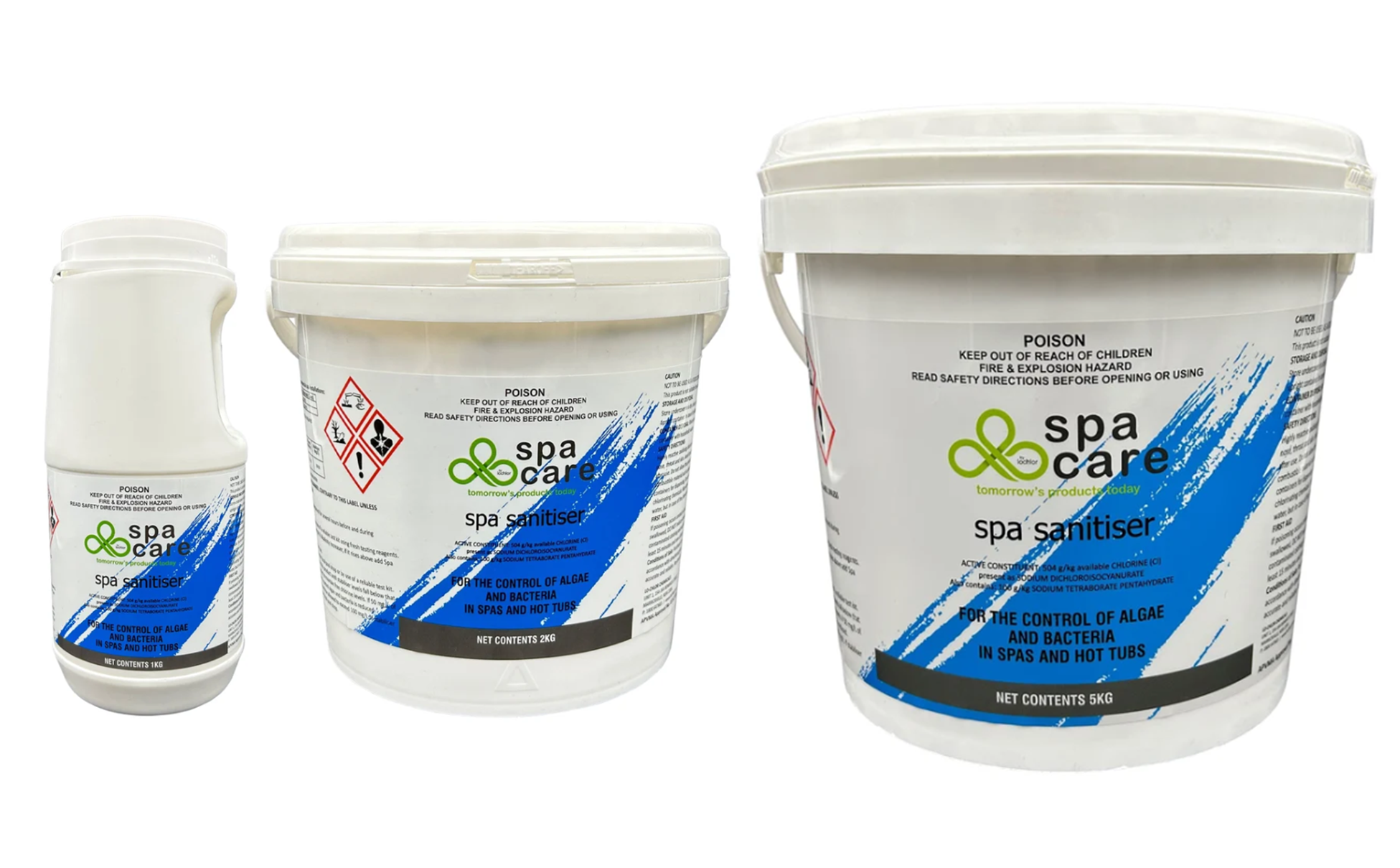 Spacare Spa Sanitiser 1kg - 5kg