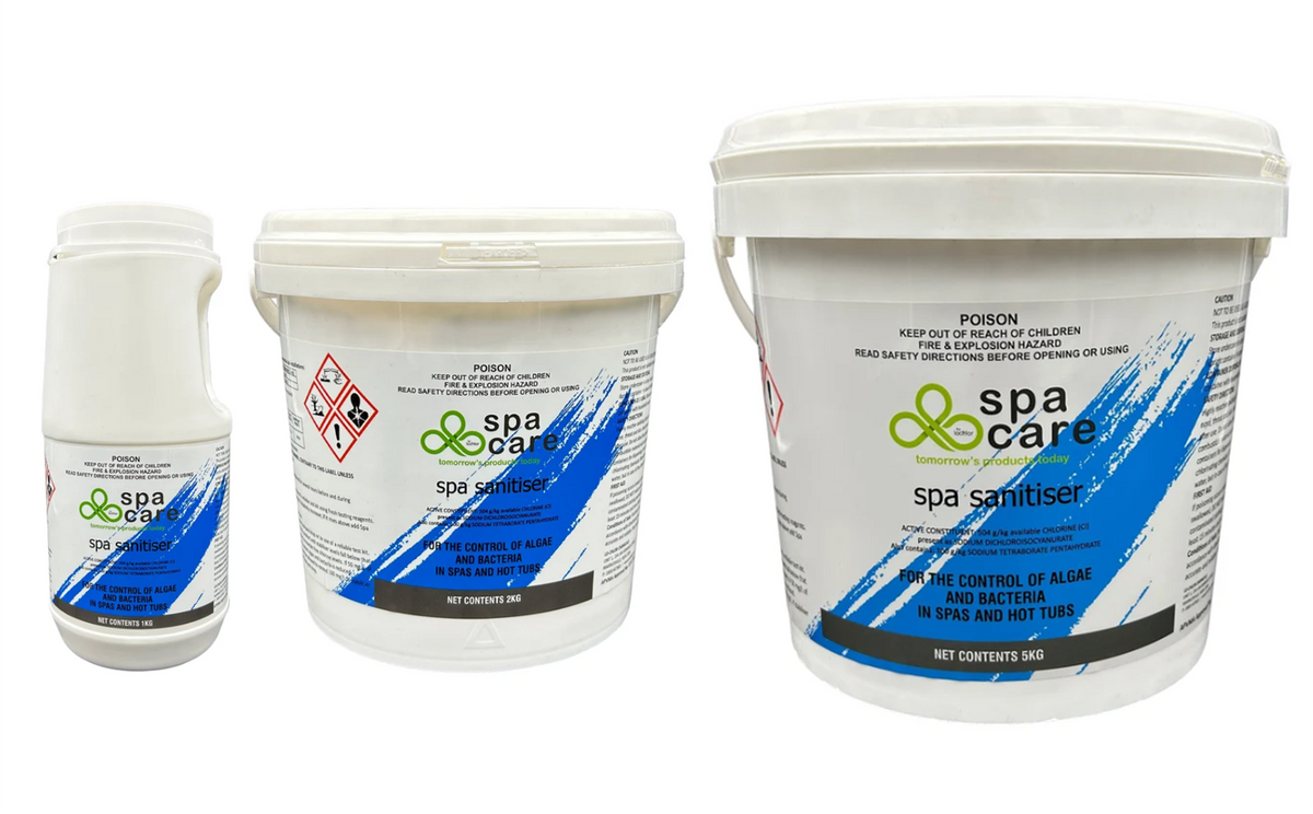 Spacare Spa Sanitiser 1kg - 5kg