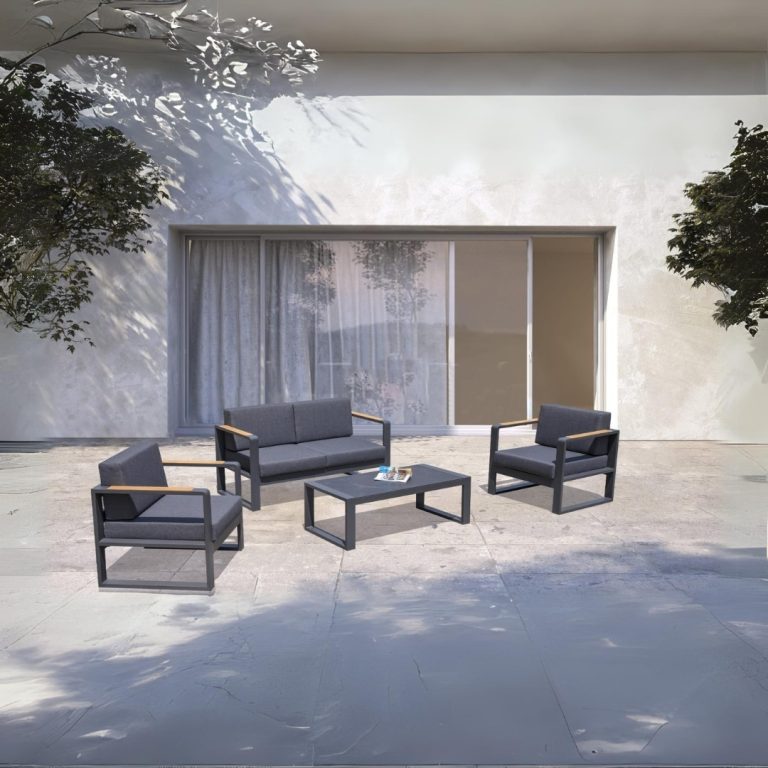 The Toledo Outdoor Aluminium Sofa