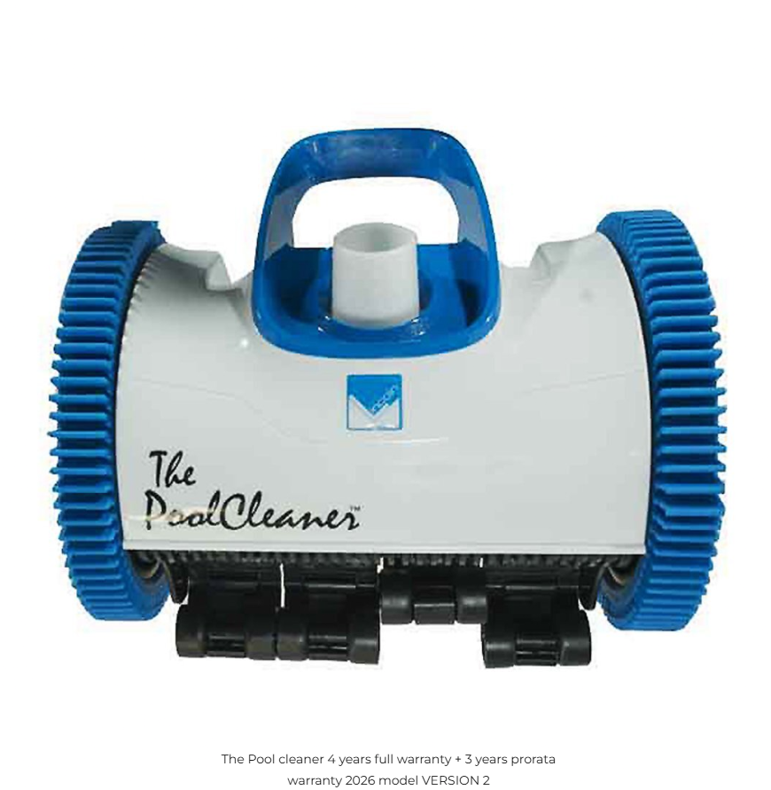 The Pool Cleaner 4 years full warranty + 3 years prorata warranty 2026 model VERSION 2