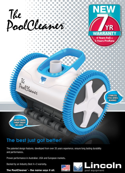 The Pool Cleaner 4 years full warranty + 3 years prorata warranty 2026 model VERSION 2