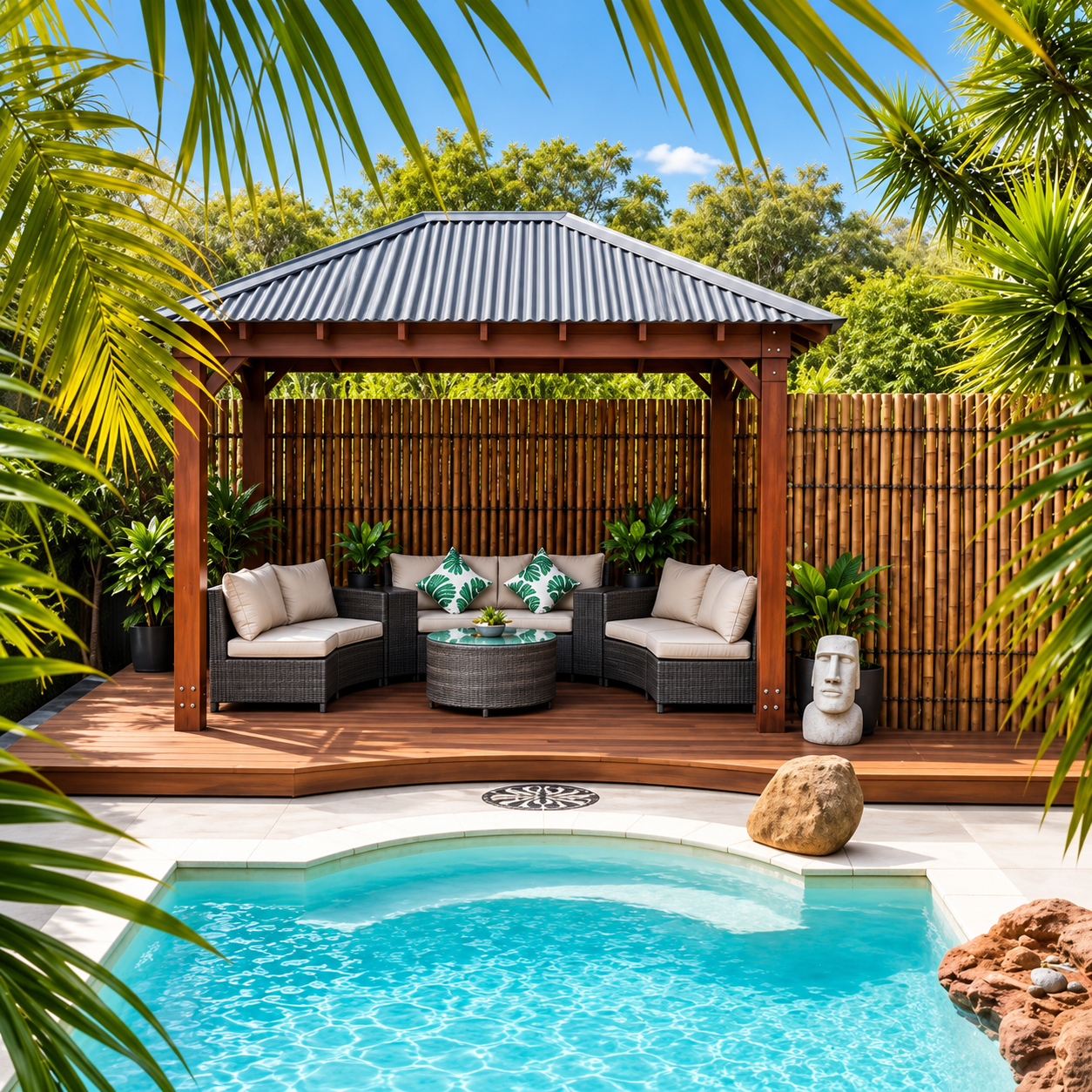 Colorbond Timber Gazebo - Made In Australia