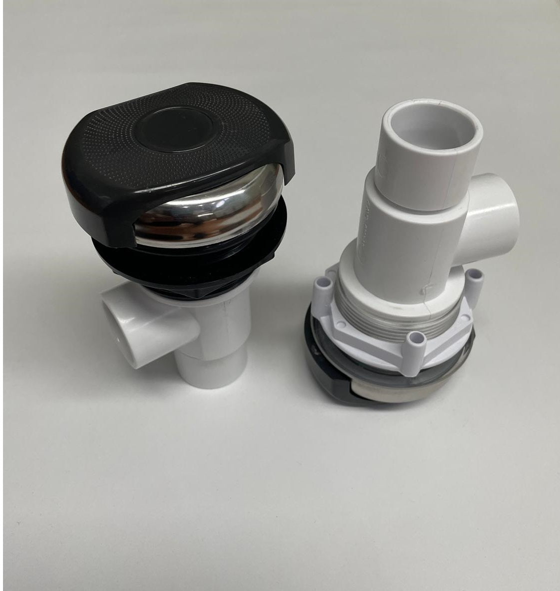 Spa Waterfall On/Off Control Valve 2 ways 20mm Charcoal
