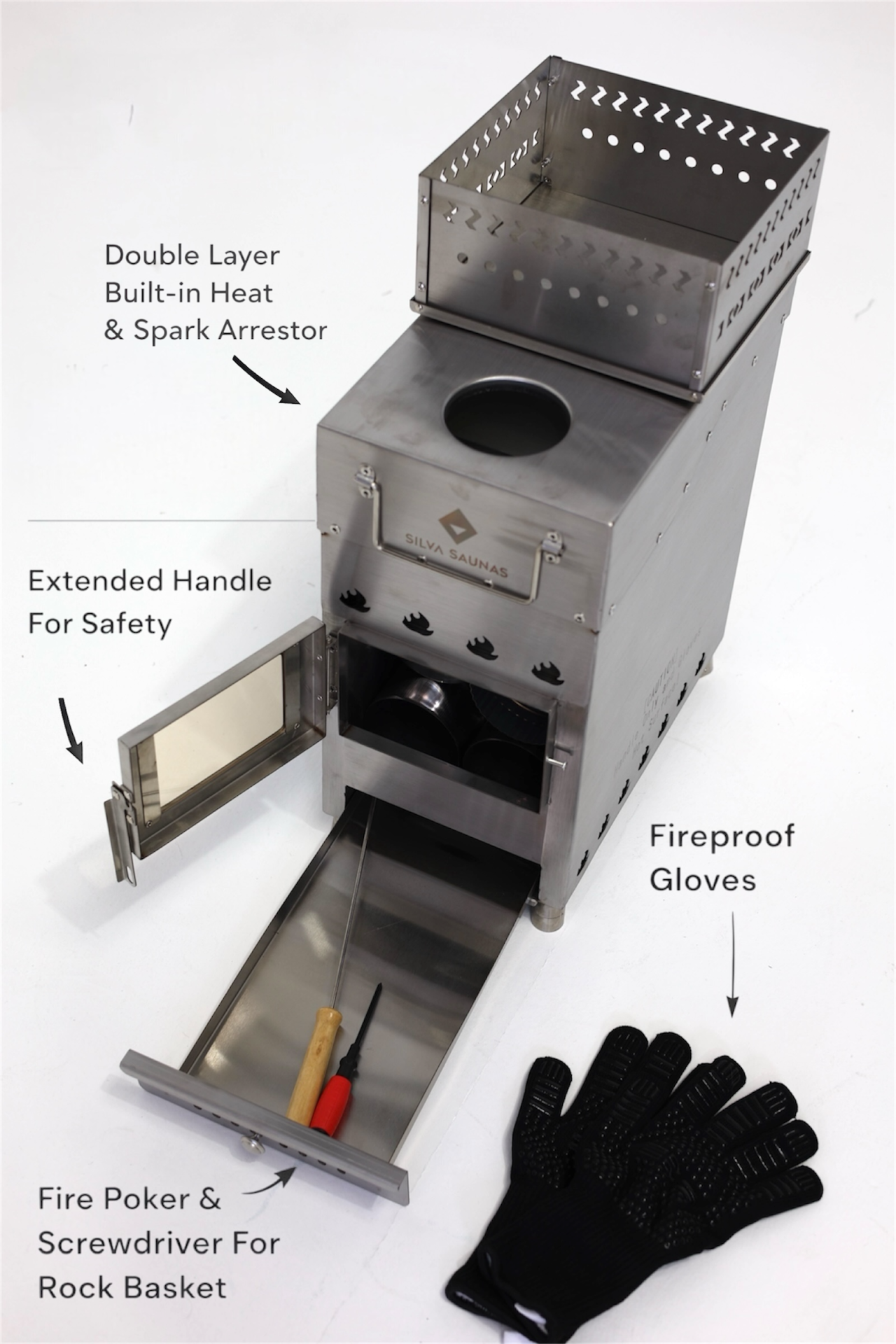 Silva™️Portable Wood-Fired Sauna — Premium Outdoor System