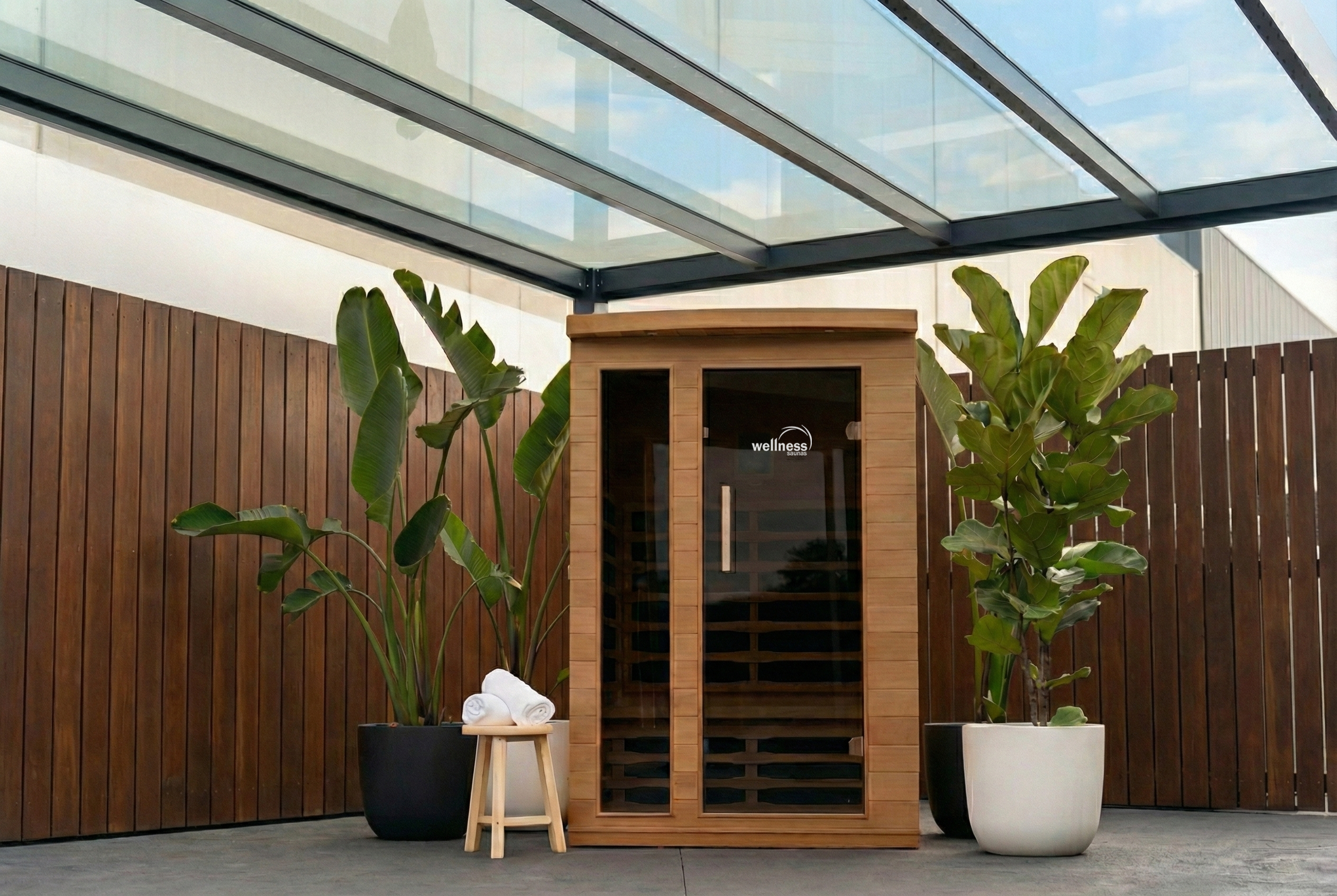 Wellness 1-2 Person Indoor Sauna