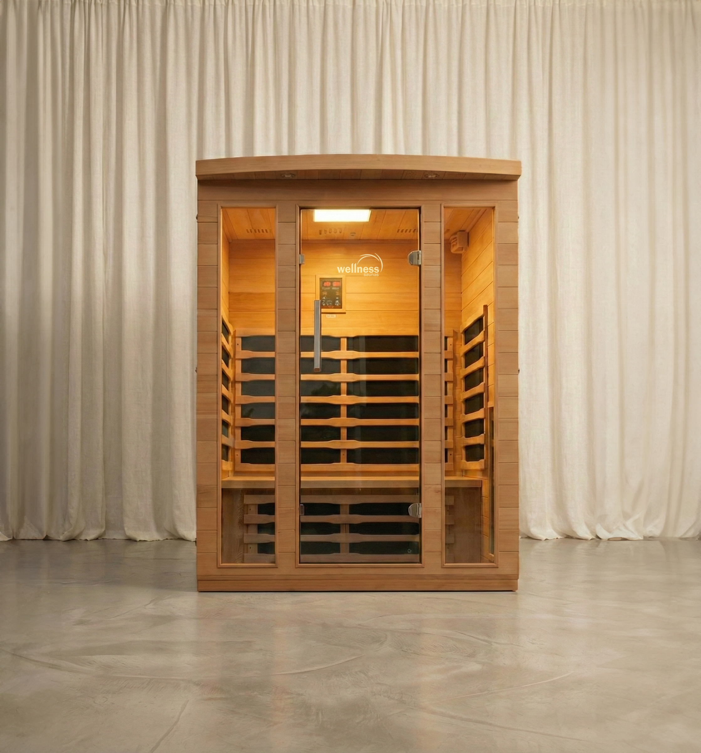 Wellness 3-4 Person Indoor Sauna