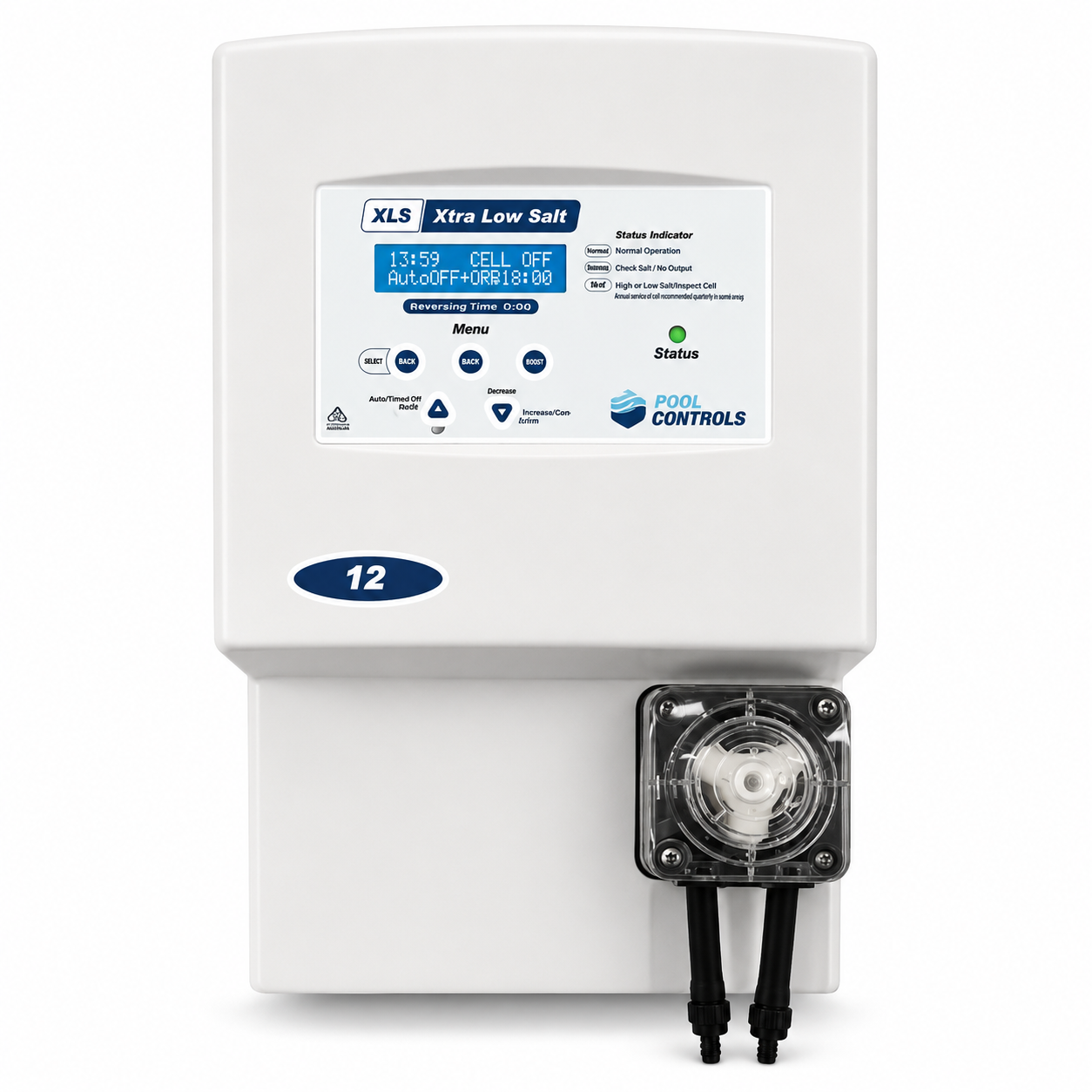 XLS12pH Low Salt Pool Controller - 12g/hr