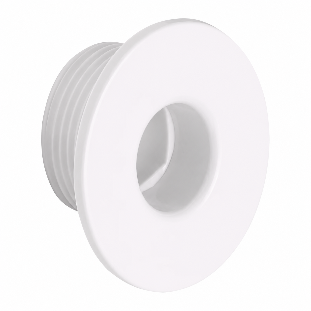 Small Back Micro Jet Bath Slimline Wall Fit White