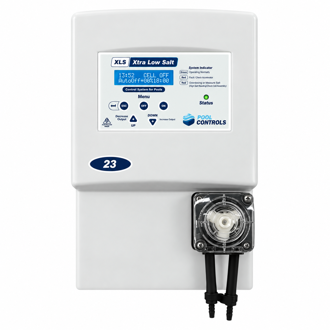 XLS23pH Low Salt Pool Controller - 23g/hr