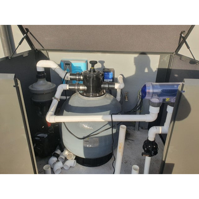 Pool Equipment Enclosure Two Compartments 2 x 900 Wide