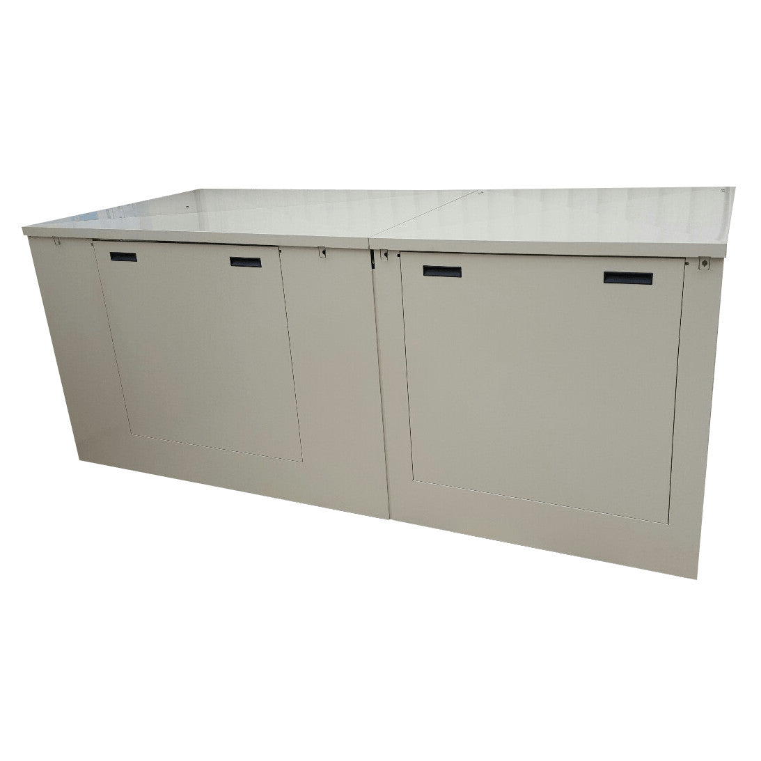 Pool Equipment Enclosure Two Compartments 2 x 900 Wide