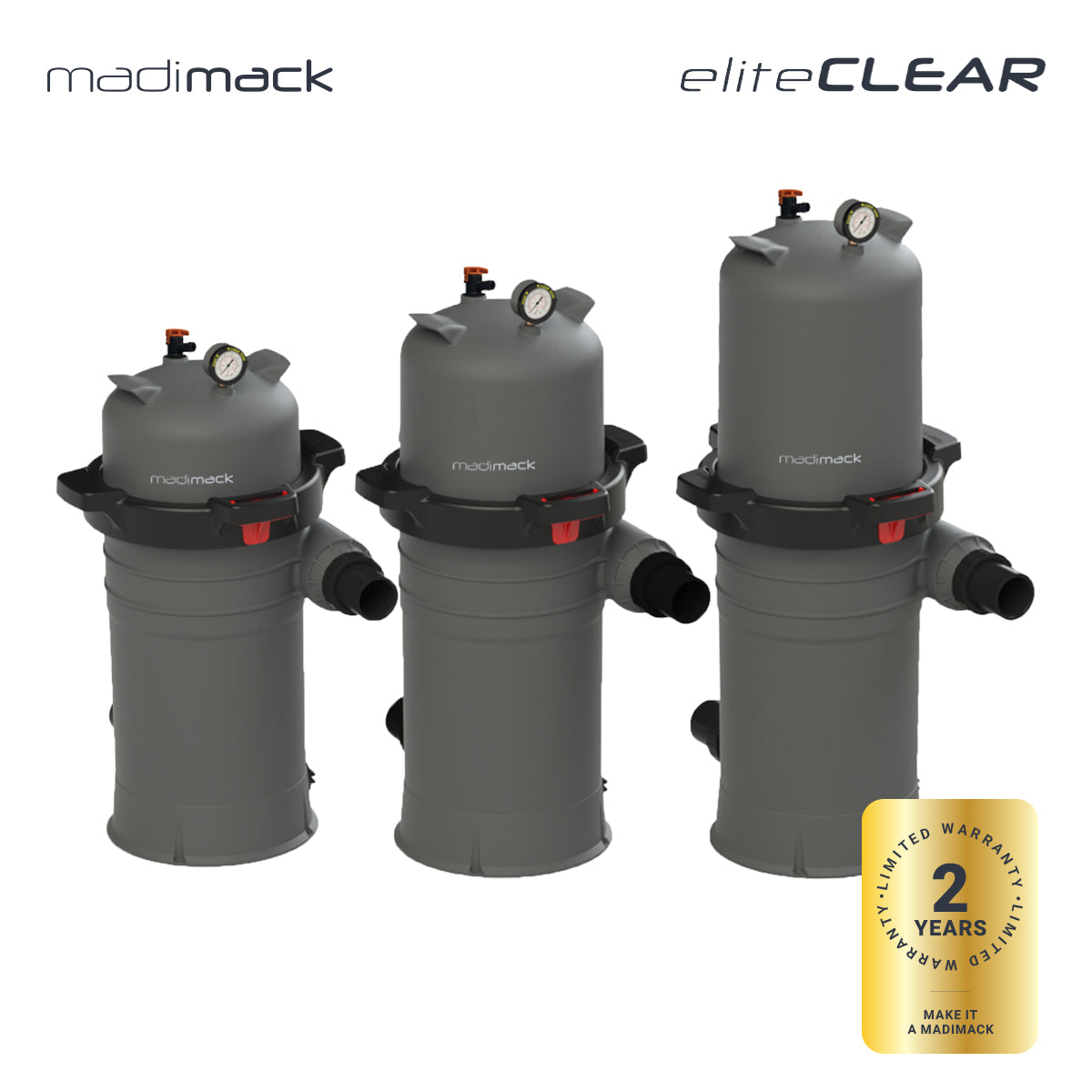 Madimack EliteClear 100sqft Filter Assy