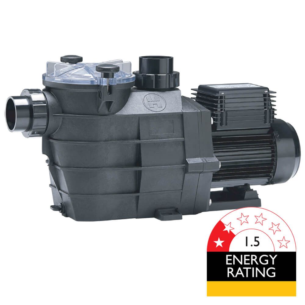 Hayward Super II Eco SIIE320 1.0HP Single Speed ECO Pool Pump. 3Y Warranty - AVAILABLE IN-STORE ONLY