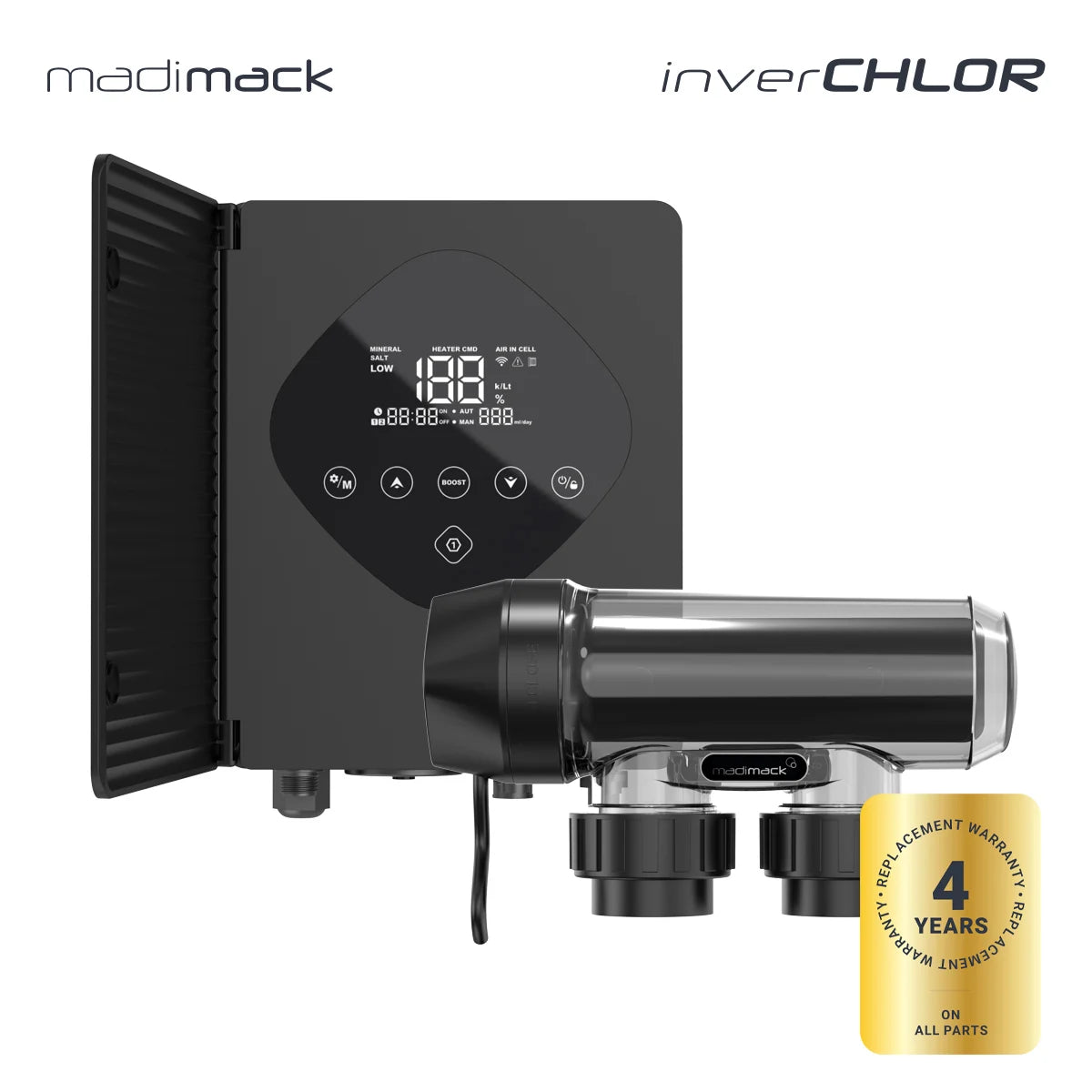 Madimack InverChlor 10g Salt Chlorinator