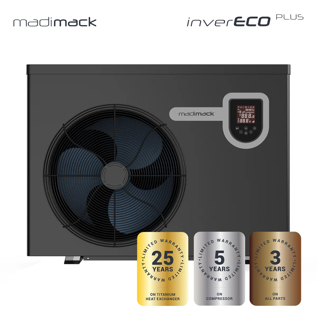 Madimack InverEco Plus Pool Heat Pump 9kw